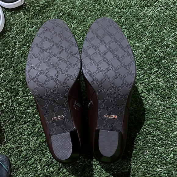 Vionic Upton Leather Ankle Boots Orthaheel Zip Deco Buckle new - Picture 8 of 15